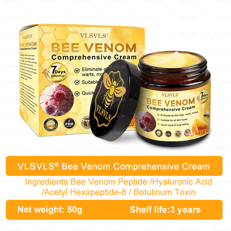 Made and Shipped from USA ✨✨ 𝑽𝑳𝑺𝑽𝑳𝑺® Bee Venom Comprehensive Cream LAST DAY 80% OFF(Sagging Skin, Fine Lines, Loss of Firmness, Flat Bust, Drooping Hips, and More)