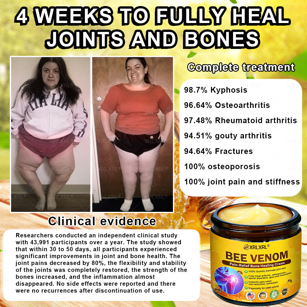 XRLXRL® Bee Venom Pain-Relief Bone Healing Cream (Specially for older adults)🐇