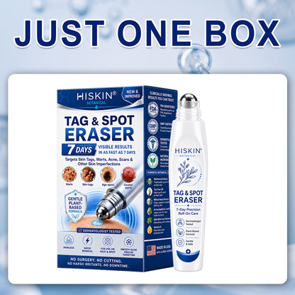 𝐇𝐈𝐒𝐊𝐈𝐍® 𝟕-𝐃𝐚𝐲 𝐓𝐚𝐠 & 𝐒𝐩𝐨𝐭 𝐄𝐫𝐚𝐬𝐞𝐫 Painless Precision Roll-On Pen🌈（for Skin Tags, Warts, Age Spots & Rough Bumps）