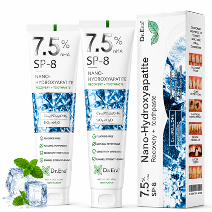 🏆 𝐎𝐟𝐟𝐢𝐜𝐢𝐚𝐥 𝐒𝐭𝐨𝐫𝐞 (🔥 50% 𝐎𝐅𝐅 ) 𝐃𝐫.𝐄𝐫𝐚® 𝐍𝐚𝐧𝐨-𝐇𝐲𝐝𝐫𝐨𝐱𝐲𝐚𝐩𝐚𝐭𝐢𝐭𝐞 𝐓𝐨𝐨𝐭𝐡𝐩𝐚𝐬𝐭𝐞 | 𝟕.𝟓% 𝐧𝐇𝐀𝐏 × 𝐒𝐏-𝟖 𝐭𝐨 𝐑𝐞𝐛𝐮𝐢𝐥𝐝 𝐄𝐧𝐚𝐦𝐞𝐥, 𝐅𝐢𝐠𝐡𝐭 𝐏𝐥𝐚𝐪𝐮𝐞 & 𝐓𝐚𝐫𝐭𝐚𝐫, 𝐒𝐮𝐩𝐩𝐨𝐫𝐭 𝐆𝐮𝐦𝐬, 𝐑𝐞𝐝𝐮𝐜𝐞 𝐒𝐞𝐧𝐬𝐢𝐭𝐢𝐯𝐢𝐭𝐲 & 𝐁𝐫𝐢𝐠𝐡𝐭𝐞𝐧 𝐓𝐞𝐞𝐭𝐡