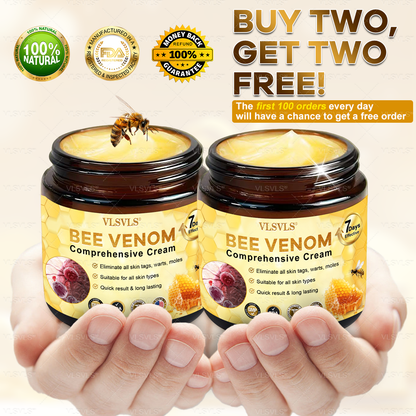 Made and Shipped from USA  ⭐✨  𝑽𝑳𝑺𝑽𝑳𝑺® Bee Venom Comprehensive Cream  LAST DAY 80% OFF(Sagging Skin, Fine Lines, Loss of Firmness, Flat Bust, Drooping Hips, and More)