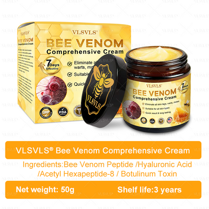 Made and Shipped from USA  ⭐✨  𝑽𝑳𝑺𝑽𝑳𝑺® Bee Venom Comprehensive Cream  LAST DAY 80% OFF(Sagging Skin, Fine Lines, Loss of Firmness, Flat Bust, Drooping Hips, and More)